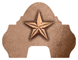 DARAY-L-430-BZ-BZ Star Bronze-Bronze